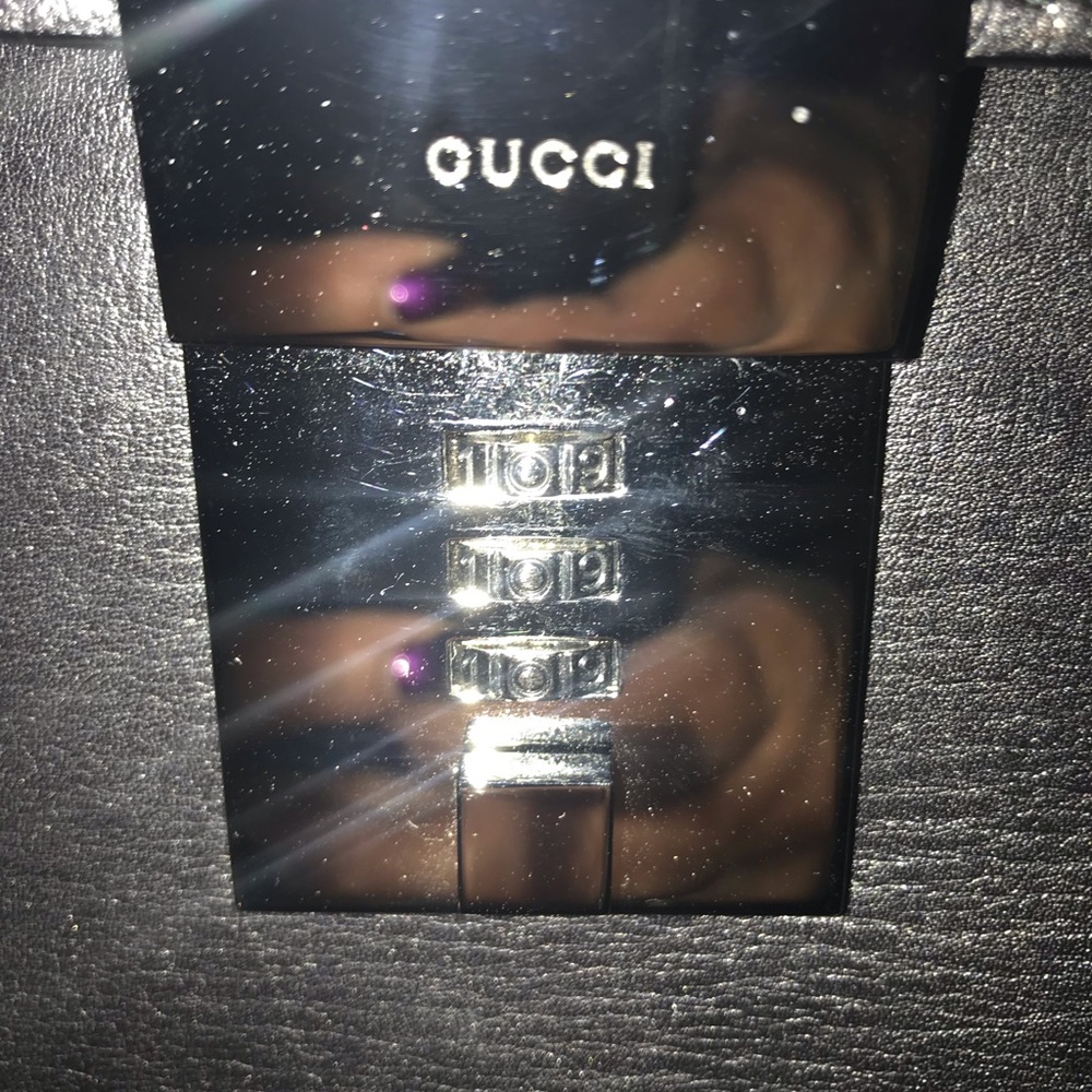 Original Gucci brief case with combination lock - Picture 3 of 5